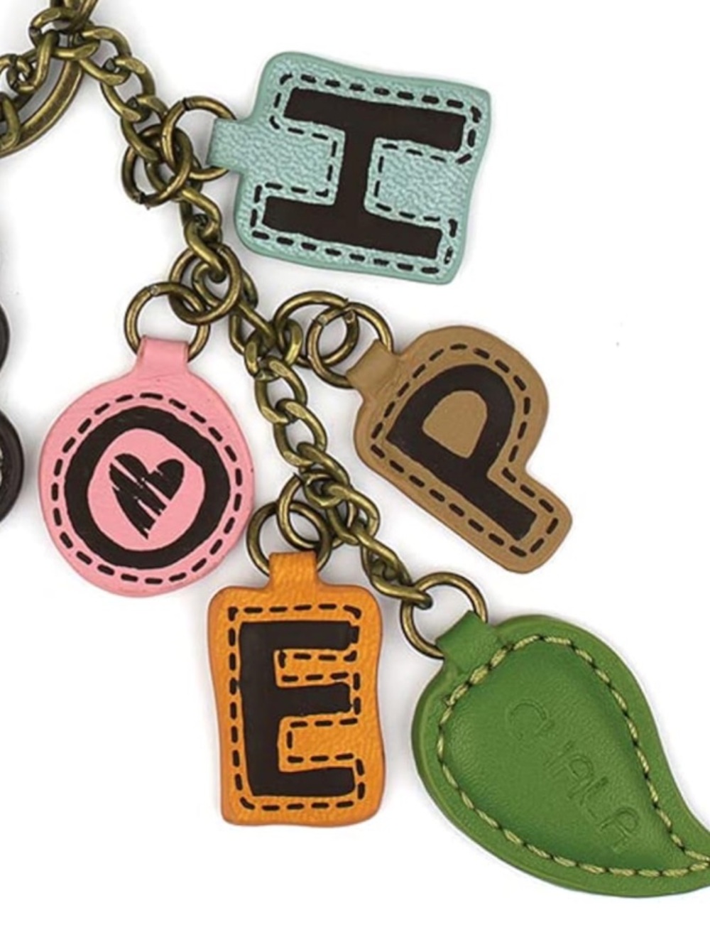 CHALA bag charm keychain daisy /Hope NWT PETA APPROVED! - Picture 3 of 11